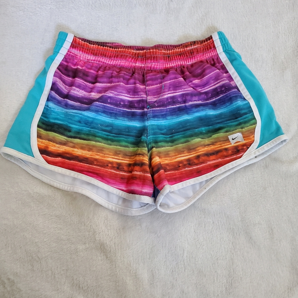 Rainbow Nike Tempo Athletic Shorts